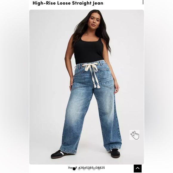 torrid Denim - Torrid High-Rise Loose Straight Jeans